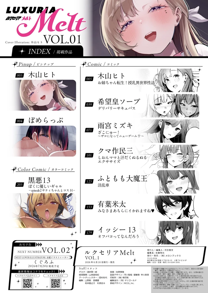 (木山ヒト)COMIC Luxuria Melt Vol.01 – D-core 210ページ