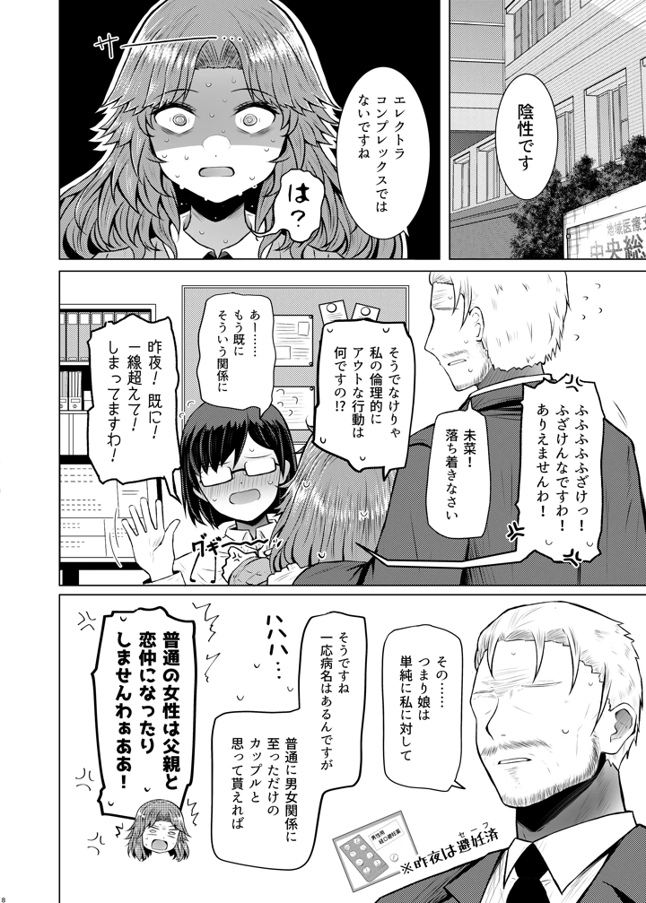 (ふらふらトキシン)遺伝性疾患のリスクが無いなら実父と子作りしてもいいよね5-マンガ8