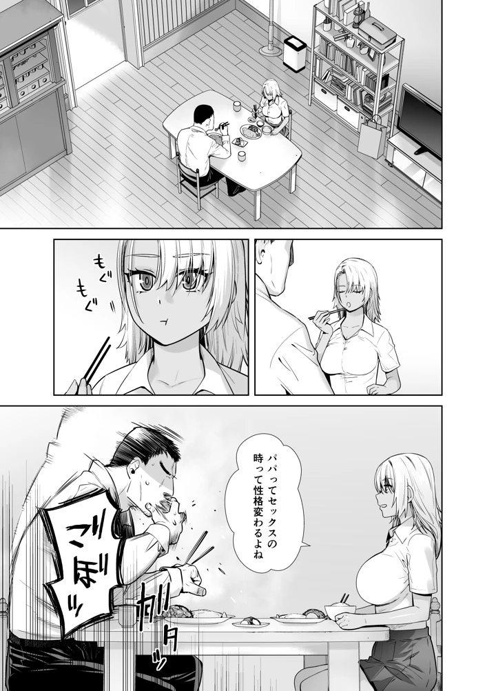 (紅茶屋)ギャル娘が父親との愛情ックス3-マンガ5