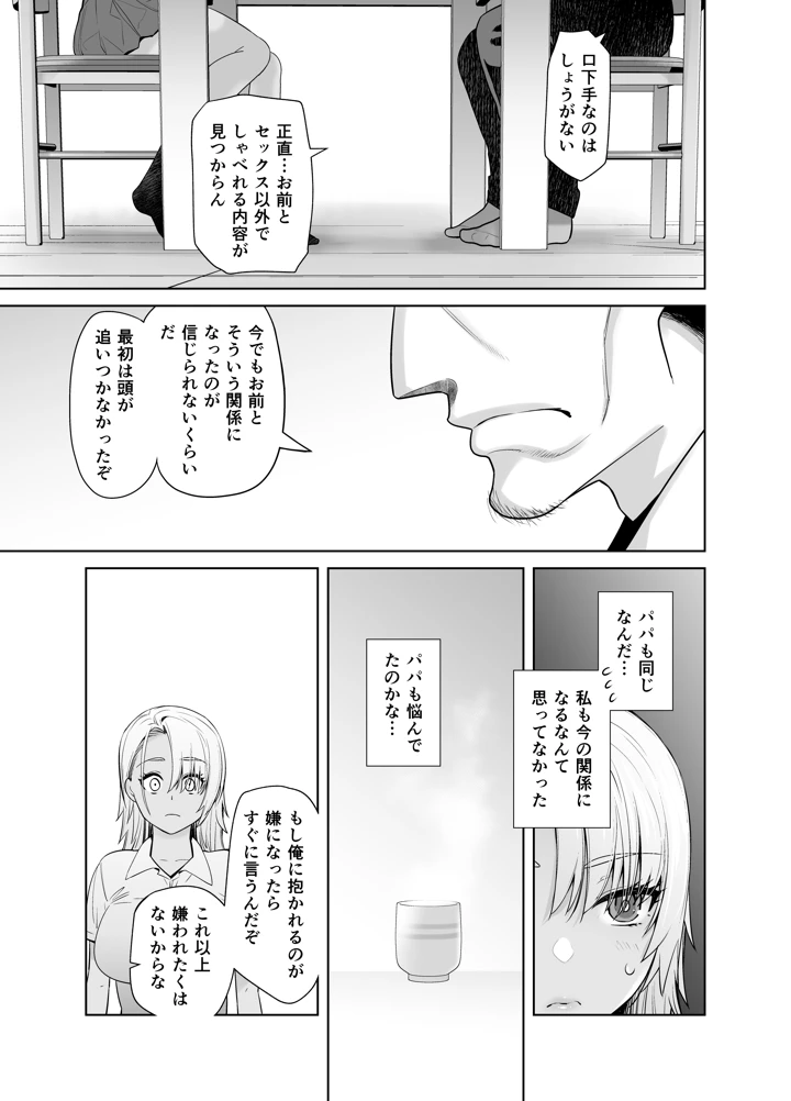 (紅茶屋)ギャル娘が父親との愛情ックス3-マンガ7