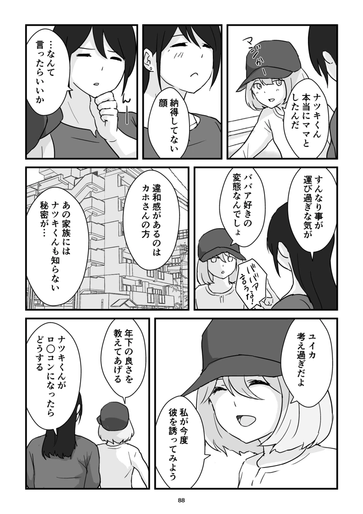 マンガ88ページ目