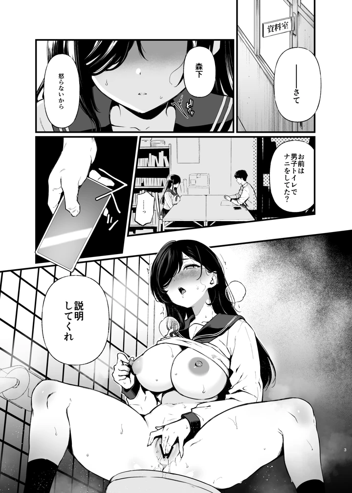 (ななめの)森下調は見られたい！-マンガ2