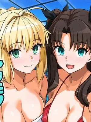 セイバーさん ヤリモクナンパ待ち プール編 （おまけミニCG集つき）(ろいやるびっち)