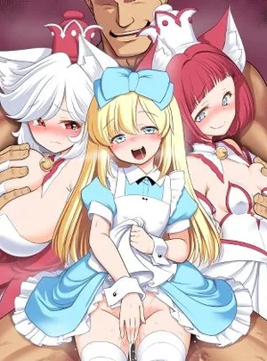 物語通りにしか動けない絵本の中のアリス達は鏡の国でもエッチなことヤりたい放題(世捨人な漫画描き)