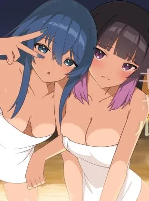 修学旅行で温泉旅館に来たギャル、仲居のデカちんぽでわからせ絶頂2(HeartBreak)