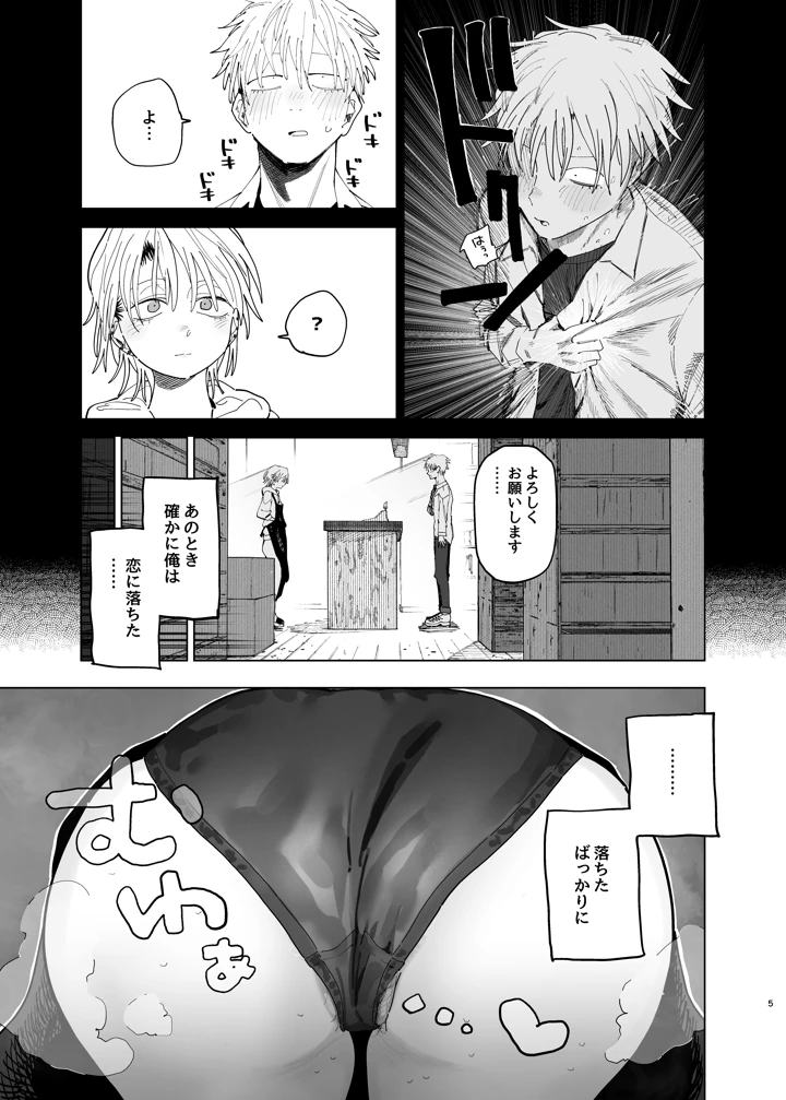 デカケツパワハラ店長に搾られたい！2(でんきねこ) 4ページ