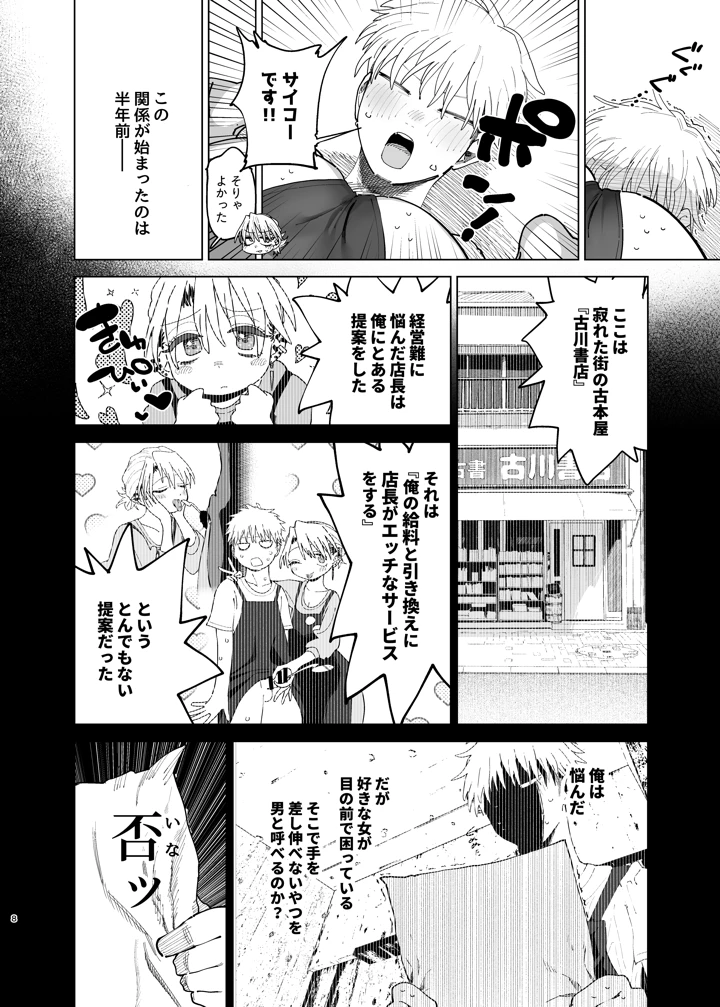デカケツパワハラ店長に搾られたい！2(でんきねこ) 7ページ