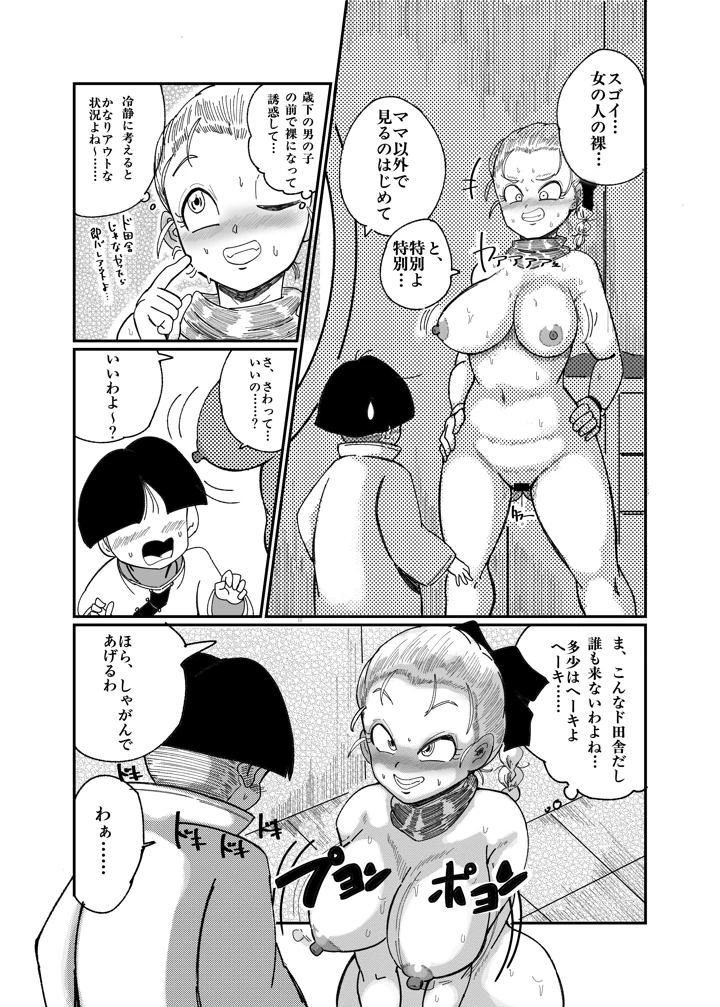 ブルマのお色気交渉術(鯖缶バスピス) 13ページ