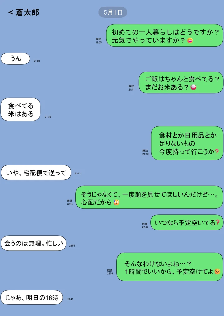 一人暮らしをする息子のアパートにノコノコ一人でやってくる不用心な母(ふわとろおぱんちゅケーキ) 4ページ