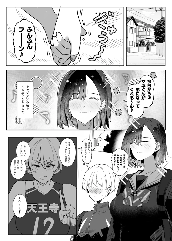 バレー部の主将の弟代行をする事になった話(Move from one place to heaven) 5ページ
