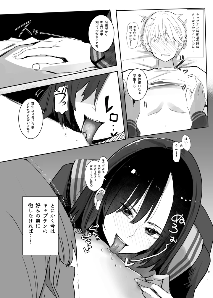 バレー部の主将の弟代行をする事になった話(Move from one place to heaven) 9ページ