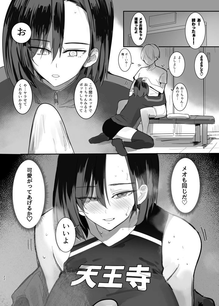 バレー部の主将の弟代行をする事になった話(Move from one place to heaven) 22ページ