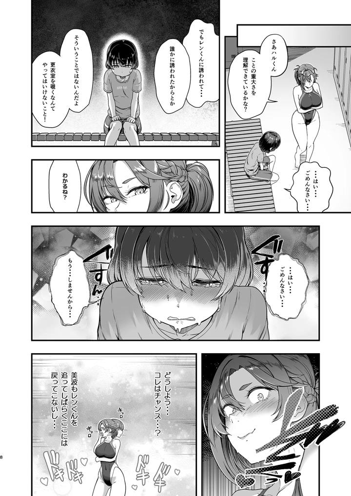 更衣室をのぞいただけなのに(8cm) 7ページ