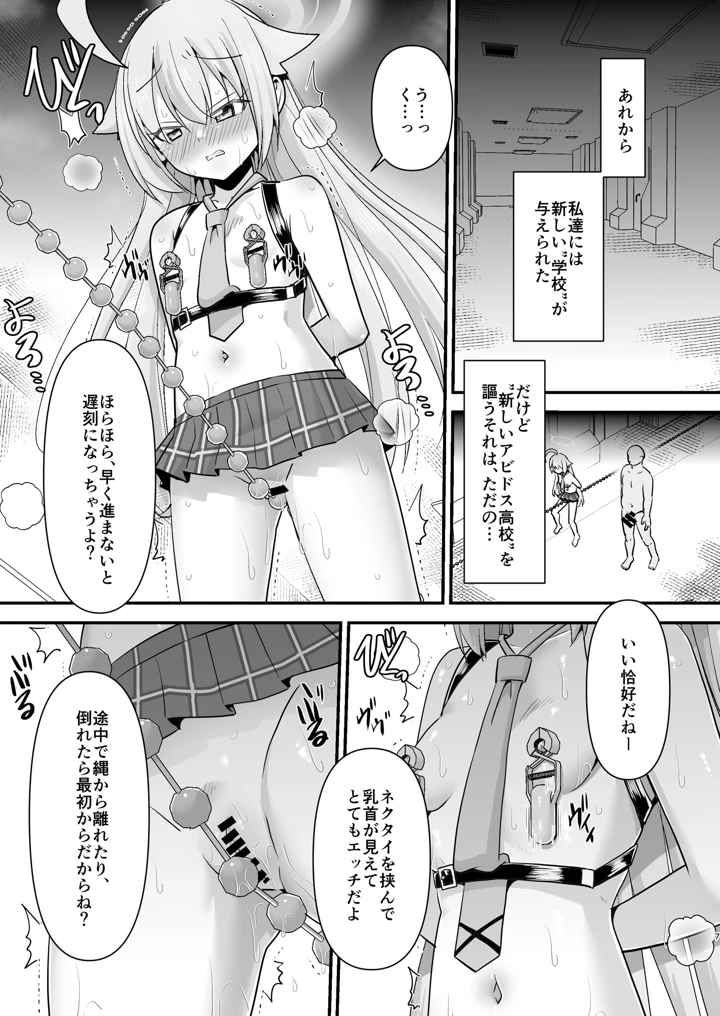 小鳥遊ホシノを捕まえて好き放題する(屋根裏TV) 7ページ