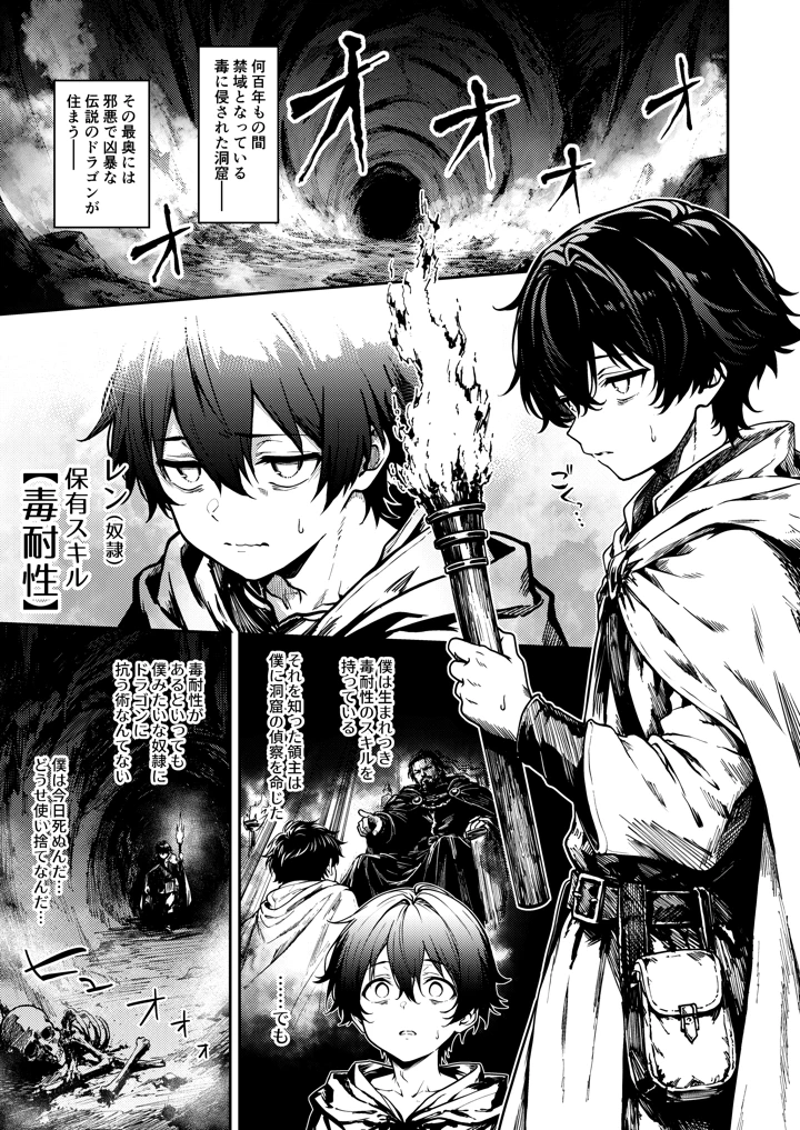 孤独な毒竜姫はツガイを待つ(amefurasy) 2ページ
