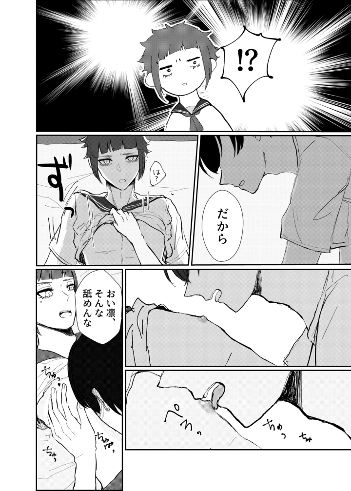 (冷やしパイン (こみゅ/みこ) )欲の熊鷹股裂ける-マンガ15