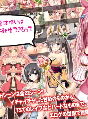 (チャンプルX)30歳童貞の魔法使いはエロゲの世界に転生できるって本当ですか?