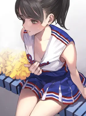(同人誌) [海凪コウ] 八月の汗だくチアガール (オリジナル)