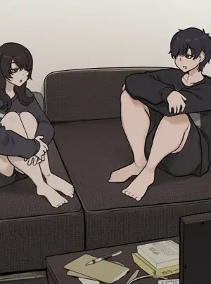 （同人誌）　［わかまつ］　基本無気力だけど性欲だけは例外なダウナーカップル　（オリジナル）