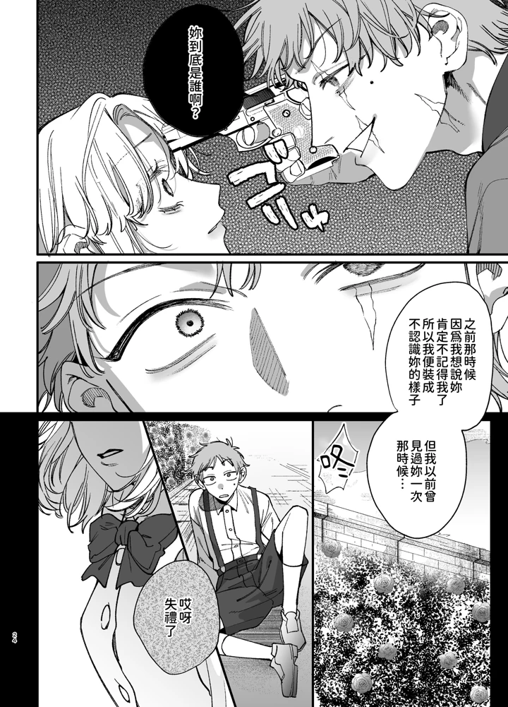 （同人誌）　［梅ねぎ大明神　（うめこっぺ）］　死にゲーに転生したマフィア嬢は偏愛スパイに手籠めにされる2　（オリジナル） 24ページ