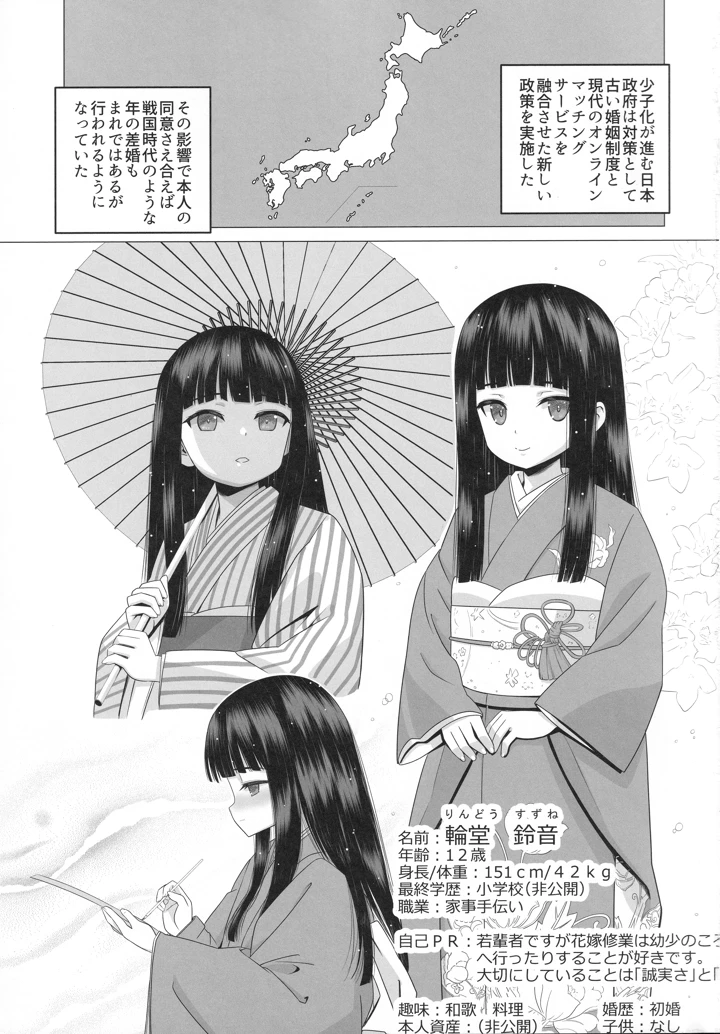 （C103）　［覇娘　（猫耳花音）］　輪堂鈴音の輿入れマゾ開花　（オリジナル） 2ページ