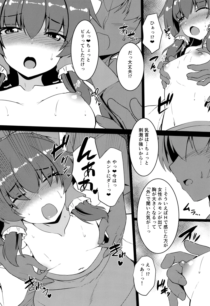 （例大祭23）　［有言実行　（ゴンざぶろー）］　ちっぱい霊夢は大きくしたい　（東方Project） 9ページ