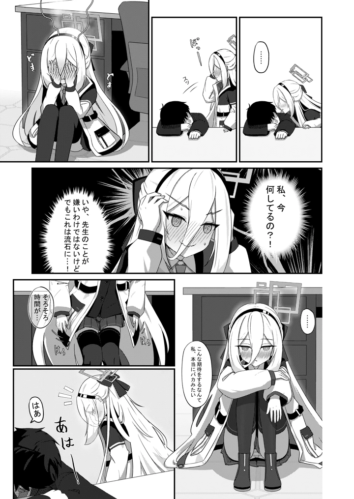 （同人誌）　［Beret_Cat］　可愛い過keyる　（ブルーアーカイブ） 6ページ
