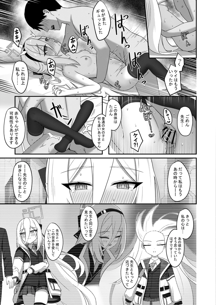 （同人誌）　［Beret_Cat］　可愛い過keyる　（ブルーアーカイブ） 22ページ