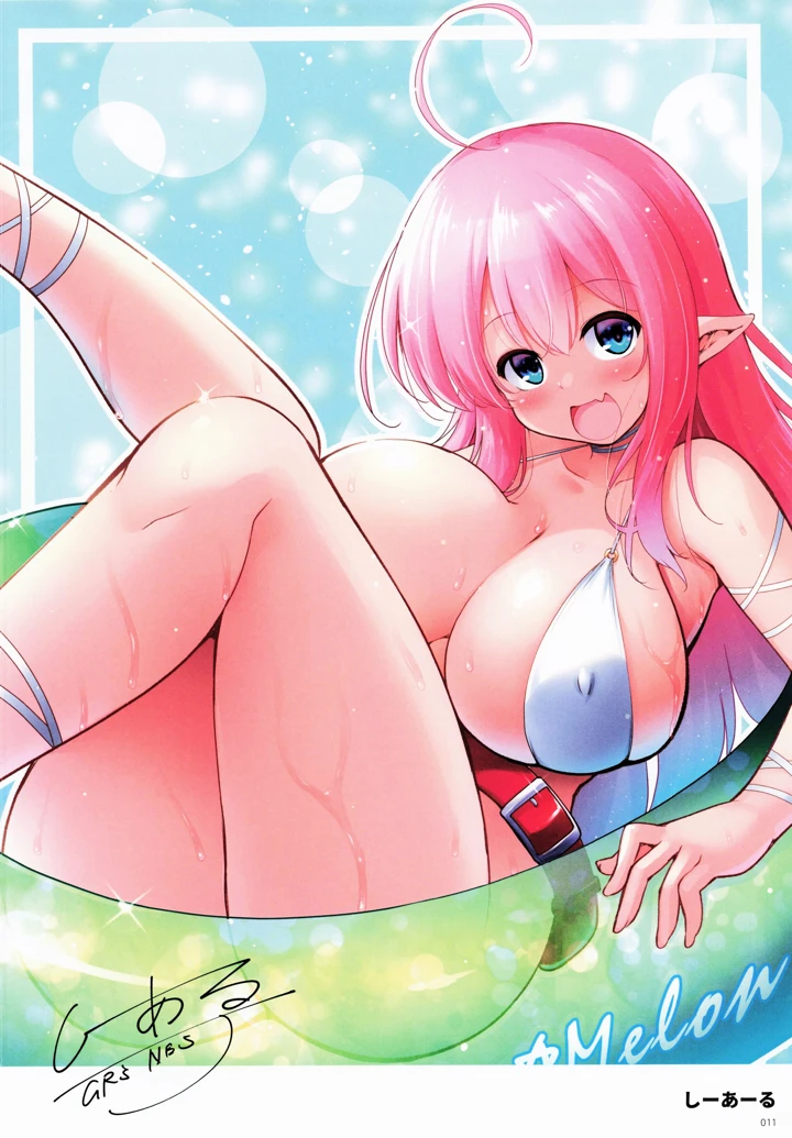 （C104）　［メロンブックス　（よろず）］　コミックマーケット104　カタログ特典　Melonbooks　Girls　Collection　-艶-　（オリジナル） 10ページ