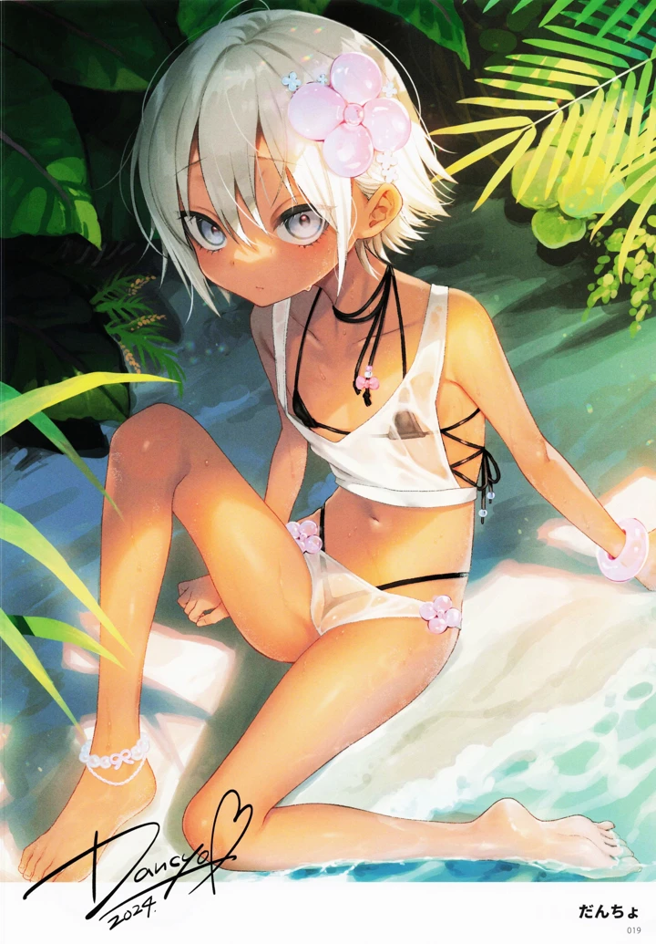 （C104）　［メロンブックス　（よろず）］　コミックマーケット104　カタログ特典　Melonbooks　Girls　Collection　-艶-　（オリジナル） 18ページ