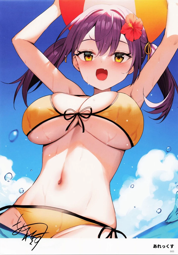 （C104）　［メロンブックス　（よろず）］　コミックマーケット104　カタログ特典　Melonbooks　Girls　Collection　-彩-　（オリジナル） 4ページ