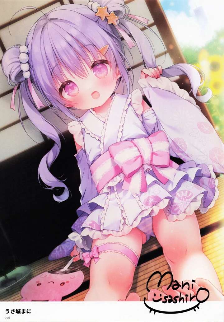 （C104）　［メロンブックス　（よろず）］　コミックマーケット104　カタログ特典　Melonbooks　Girls　Collection　-彩-　（オリジナル） 5ページ