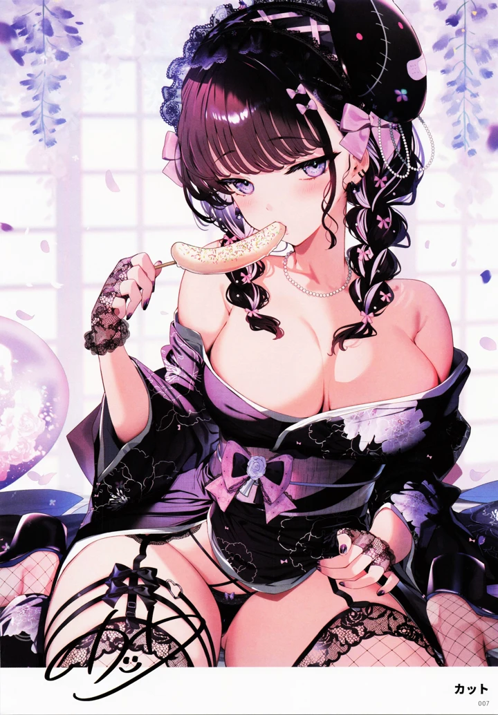 （C104）　［メロンブックス　（よろず）］　コミックマーケット104　カタログ特典　Melonbooks　Girls　Collection　-彩-　（オリジナル） 6ページ
