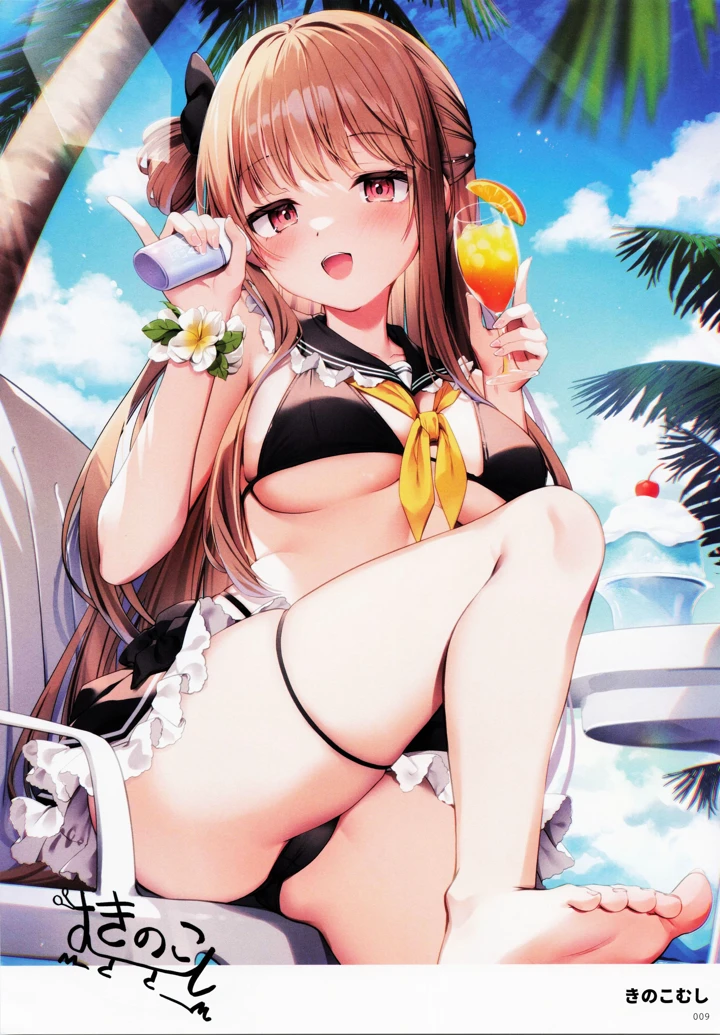 （C104）　［メロンブックス　（よろず）］　コミックマーケット104　カタログ特典　Melonbooks　Girls　Collection　-彩-　（オリジナル） 8ページ