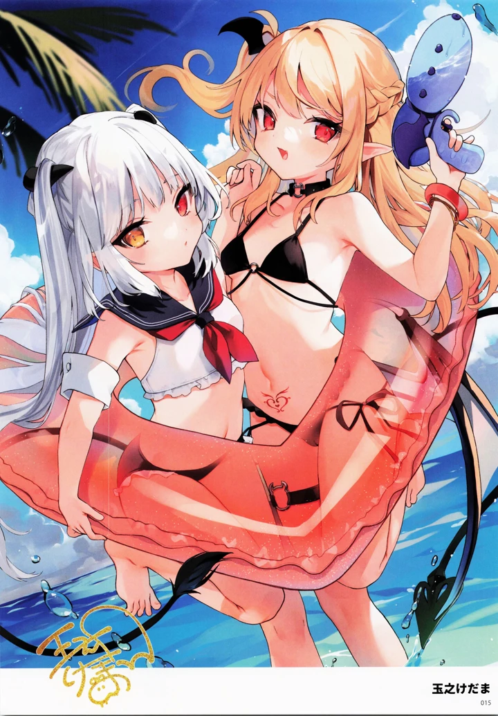 （C104）　［メロンブックス　（よろず）］　コミックマーケット104　カタログ特典　Melonbooks　Girls　Collection　-彩-　（オリジナル） 14ページ