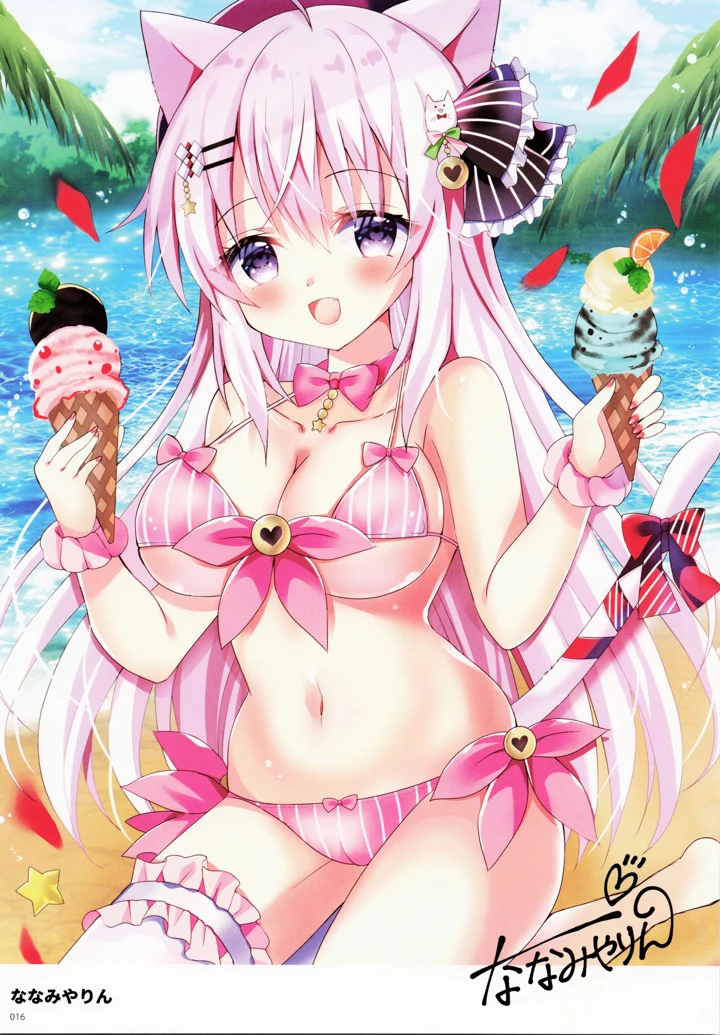 （C104）　［メロンブックス　（よろず）］　コミックマーケット104　カタログ特典　Melonbooks　Girls　Collection　-彩-　（オリジナル） 15ページ