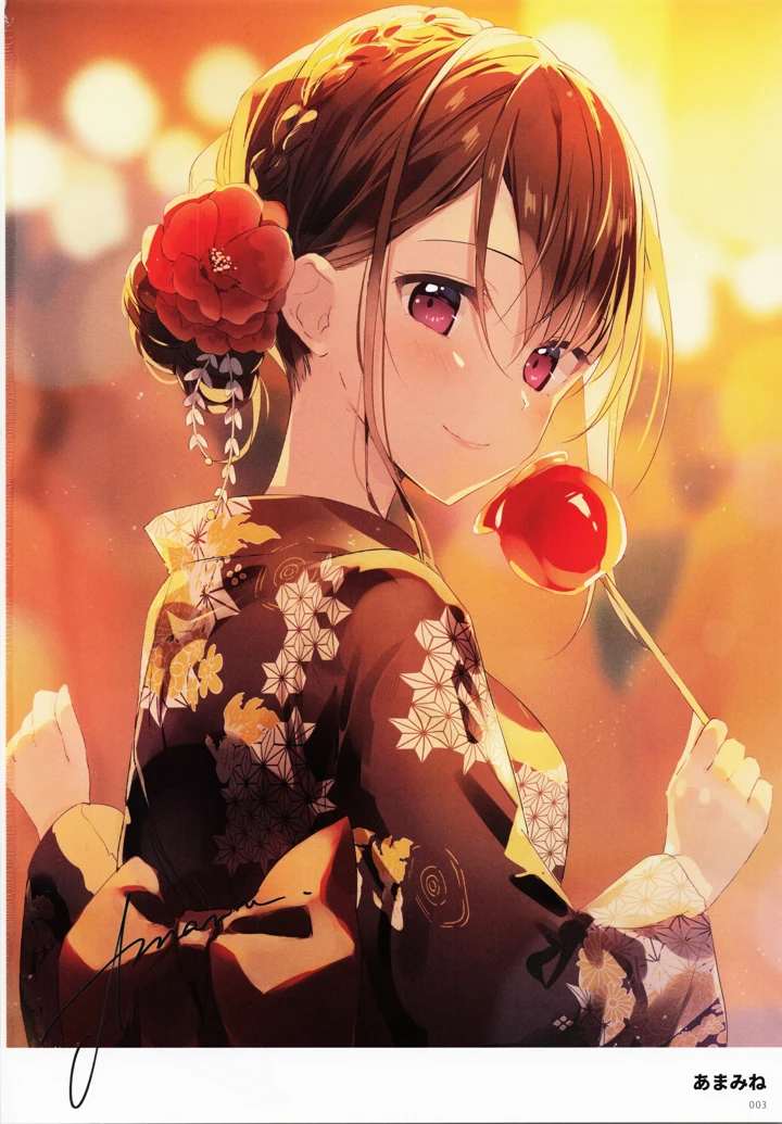 （C104）　［メロンブックス　（よろず）］　コミックマーケット104　カタログ特典　Melonbooks　Girls　Collection　-麗-　（オリジナル） 2ページ