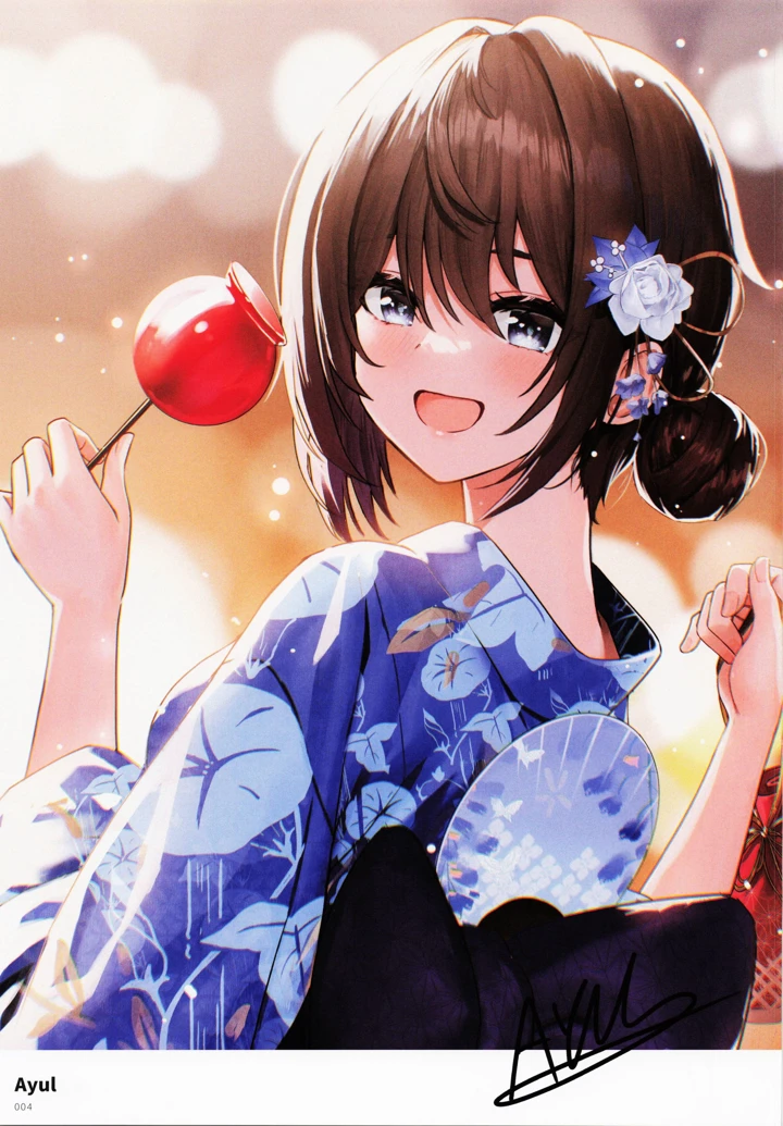 （C104）　［メロンブックス　（よろず）］　コミックマーケット104　カタログ特典　Melonbooks　Girls　Collection　-麗-　（オリジナル） 3ページ