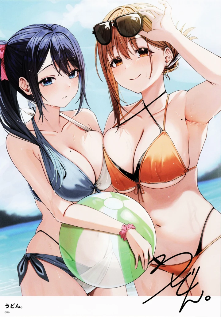 （C104）　［メロンブックス　（よろず）］　コミックマーケット104　カタログ特典　Melonbooks　Girls　Collection　-麗-　（オリジナル） 5ページ