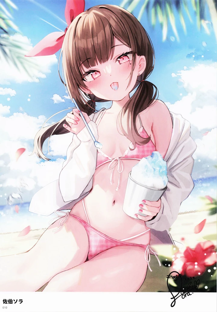 （C104）　［メロンブックス　（よろず）］　コミックマーケット104　カタログ特典　Melonbooks　Girls　Collection　-麗-　（オリジナル） 9ページ