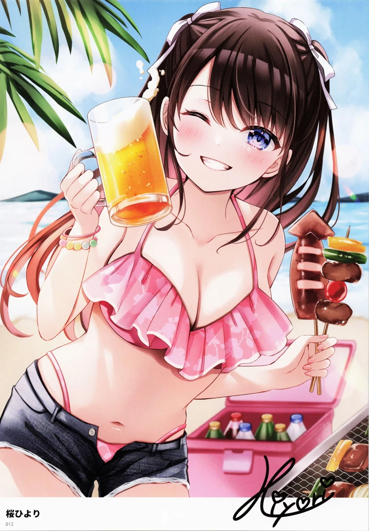 （C104）　［メロンブックス　（よろず）］　コミックマーケット104　カタログ特典　Melonbooks　Girls　Collection　-麗-　（オリジナル） 11ページ