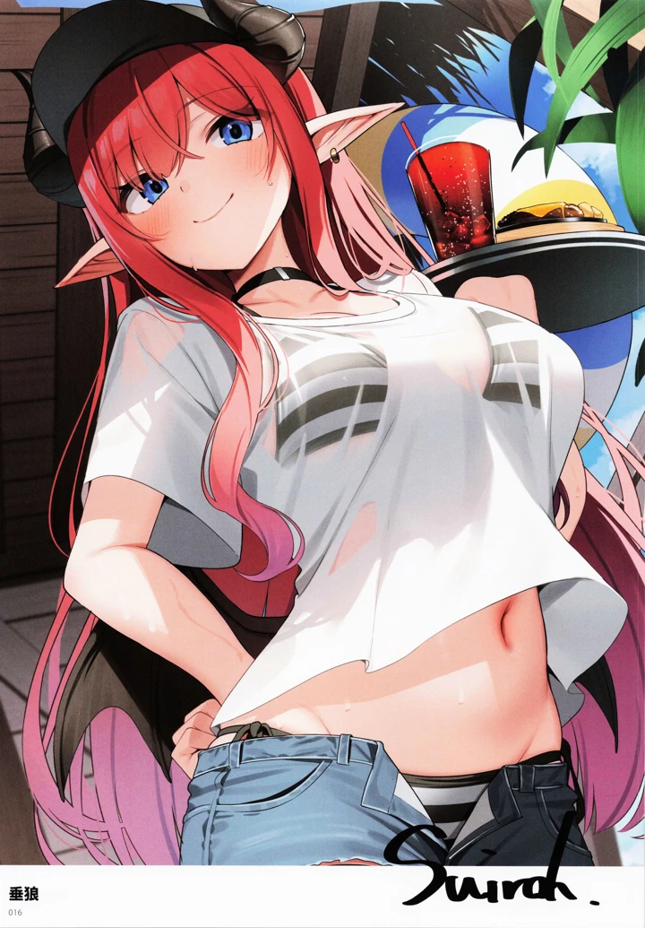 （C104）　［メロンブックス　（よろず）］　コミックマーケット104　カタログ特典　Melonbooks　Girls　Collection　-麗-　（オリジナル） 15ページ