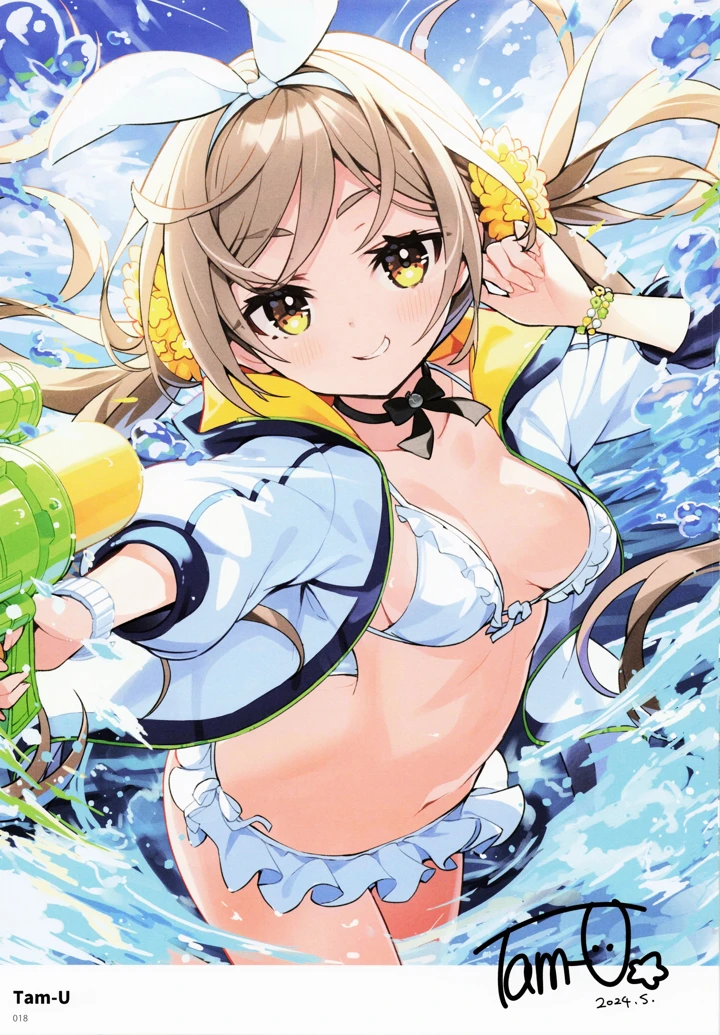 （C104）　［メロンブックス　（よろず）］　コミックマーケット104　カタログ特典　Melonbooks　Girls　Collection　-麗-　（オリジナル） 17ページ
