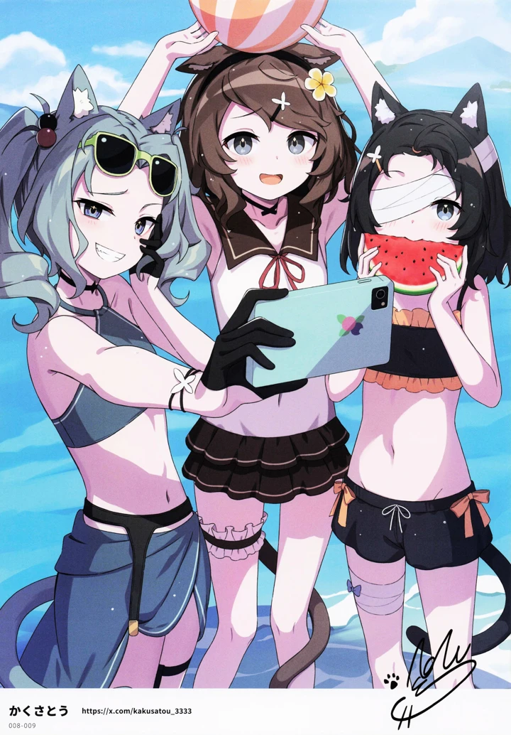 （C104）　［メロンブックス　（よろず）］　ComicMarket104　ExclusiveGift　Limited　Edition　Melonbooks　Girls　Collection　-華- 8ページ