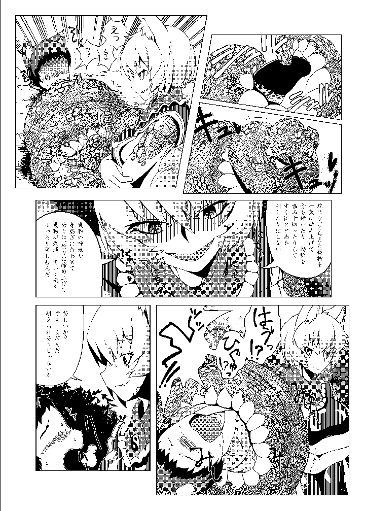 （同人誌）　［YAMADA　AIR　BASE　（ざわ）］　おしおきらんみあ+オシオキスキュラン　（東方Project） 13ページ