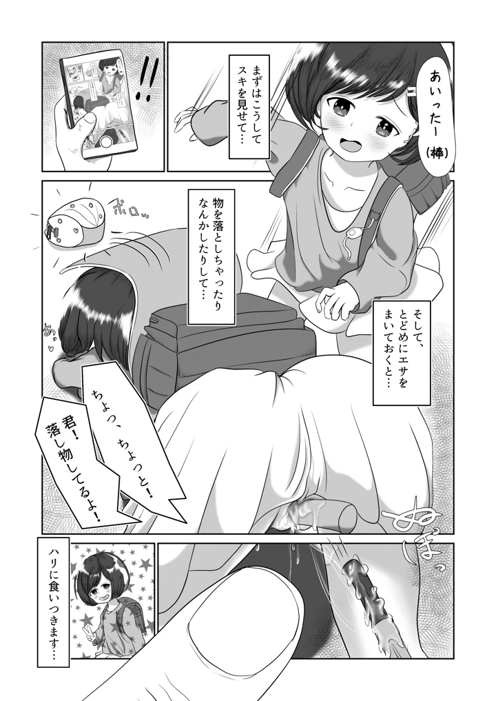 （同人誌）　［平穏へ違和感　（部音ひふみ）］　未熟が見た夢のつづき　（オリジナル） 4ページ