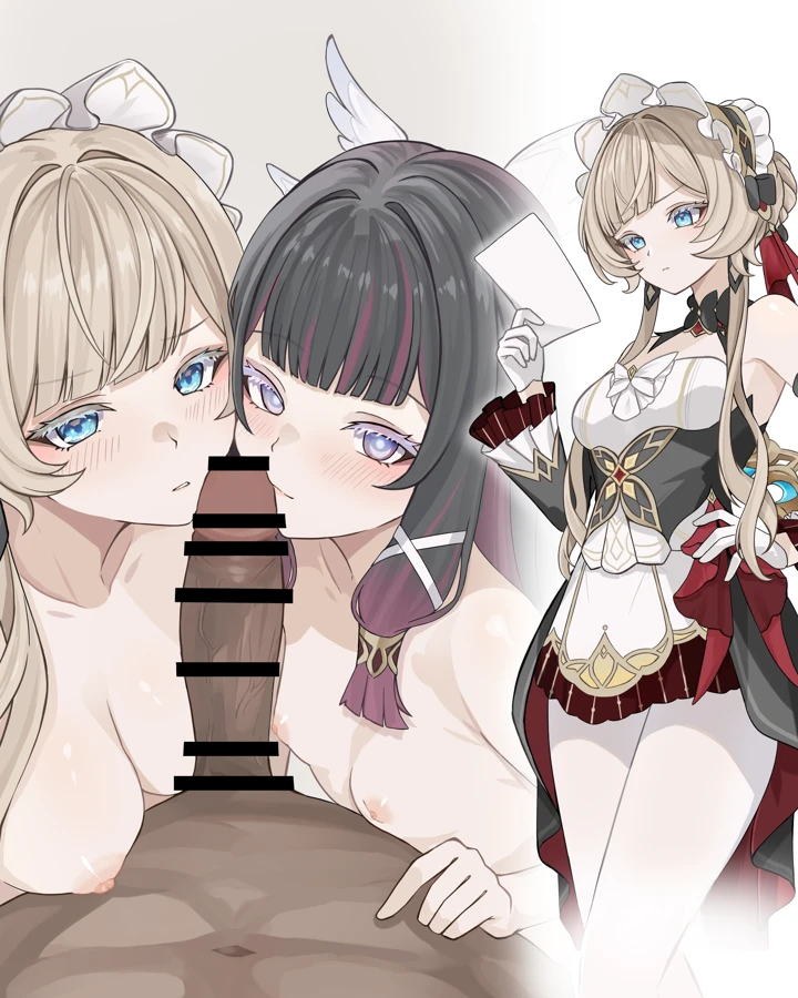 （同人誌）　［se34tai］　秘密のお茶会えっち♡　（原神） 7ページ