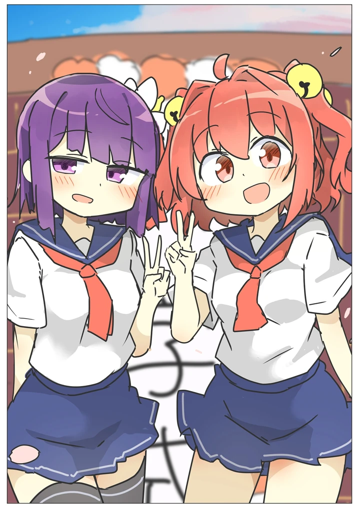 （同人誌）　［まつきつね庵　（まつきつね）］　阿求と小鈴で健全→不健全　（東方Project）　［DL版］ 7ページ