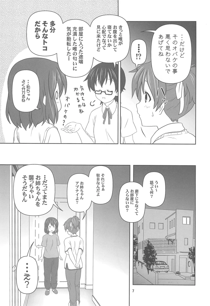 （C80）　［くれじっと　（あきかん）］　お姉ちゃん　アブナイよ？　（けいおん!）　［DL版］ 6ページ
