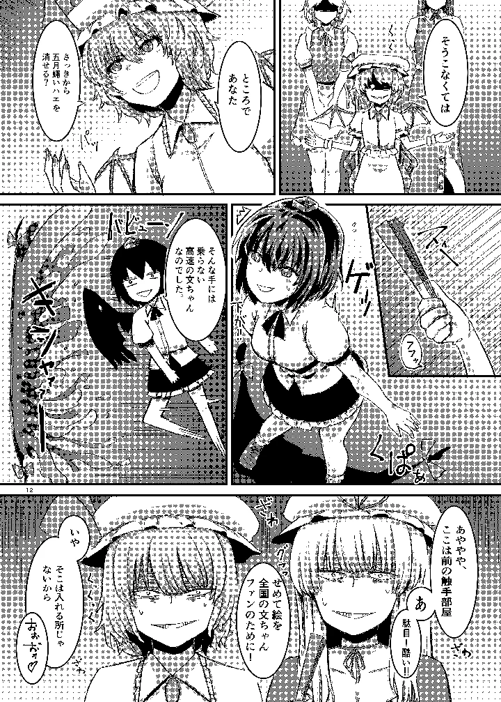 （同人誌）　［幻想影燈籠　（amidara）］　触手にゅるにゅる淫魔教室が幻想郷入り　アペンド　38日後…　（東方Project）　［DL版］ 13ページ
